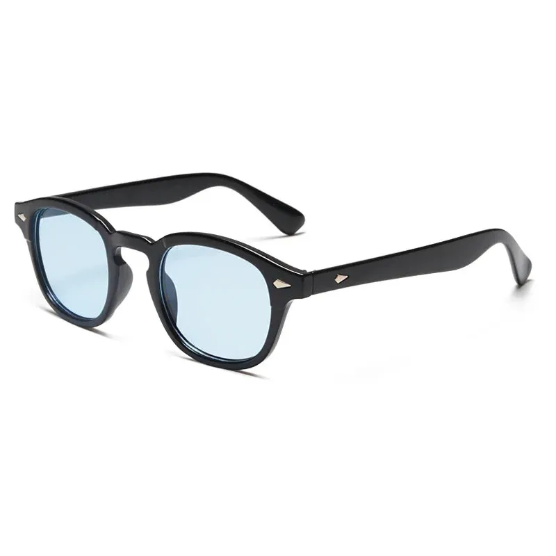 Unisex Rivet Round Sunglasses