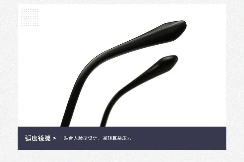 Unisex Round Ultem Steel Full Rim Eyeglasses 1192