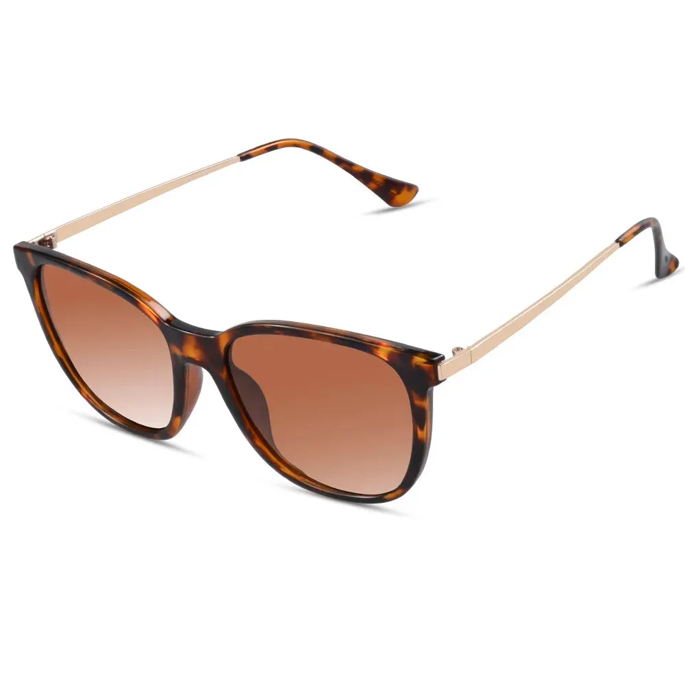Unisex UV400 Anti-Glare Retro Driving Eyewear - Square Polarized Sunglasses