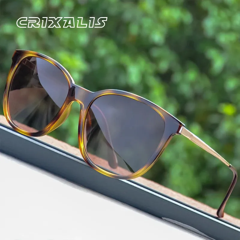 Unisex UV400 Anti-Glare Retro Driving Eyewear - Square Polarized Sunglasses