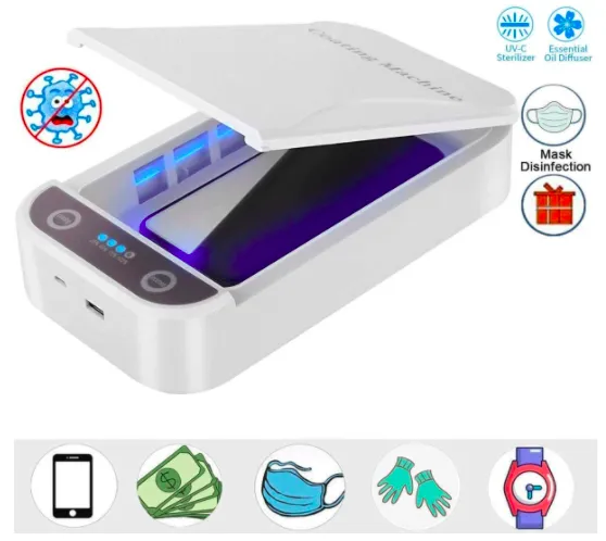 UV Light Phone Sterilizer And Sanitizer For Smartphone Disinfection