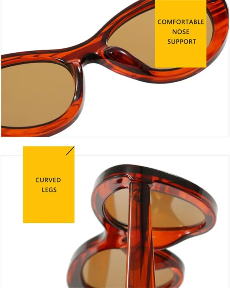 UV400 Sunglasses for Women Cat Eye Retro Sunglasses Vintage Small Frame Eyewear Sun Glasses