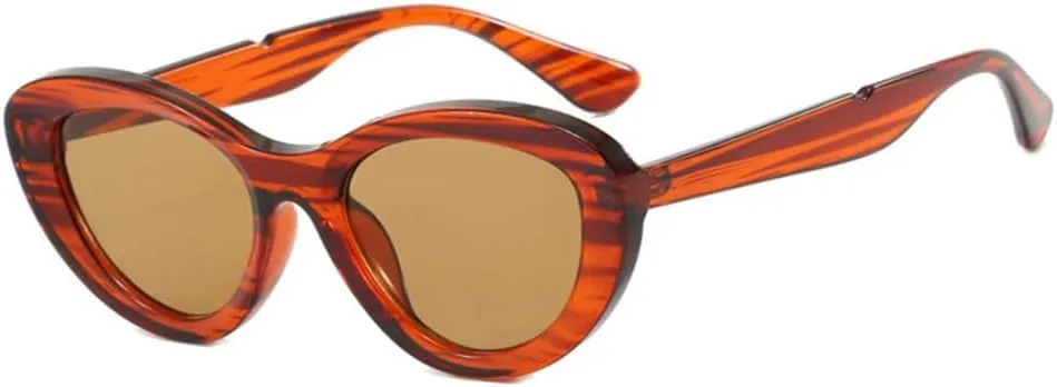 UV400 Sunglasses for Women Cat Eye Retro Sunglasses Vintage Small Frame Eyewear Sun Glasses