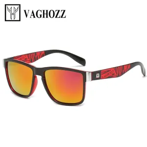 VAGHOZZ Brand UV400 Cycling Glasses Men Women Square Fishing Sunglasses Outdoor Male Sun Goggles Sport Eyewear Driving Shades