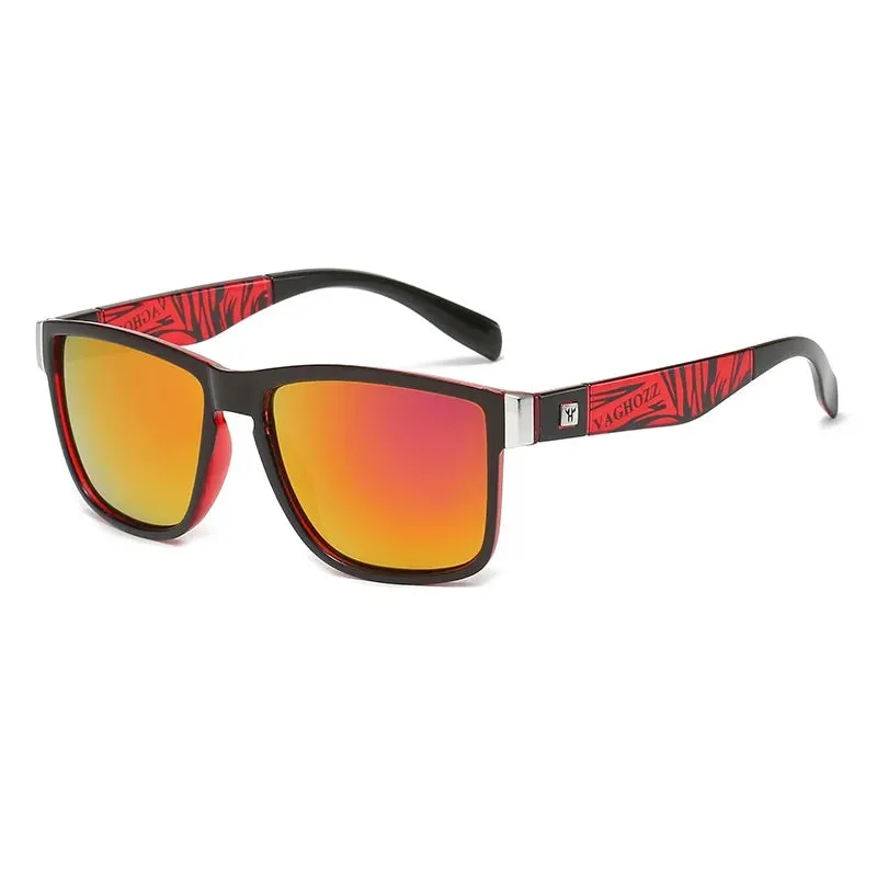 VAGHOZZ Brand UV400 Cycling Glasses Men Women Square Fishing Sunglasses Outdoor Male Sun Goggles Sport Eyewear Driving Shades