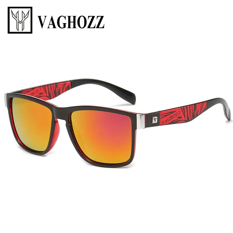 VAGHOZZ Brand UV400 Cycling Glasses Men Women Square Fishing Sunglasses Outdoor Male Sun Goggles Sport Eyewear Driving Shades
