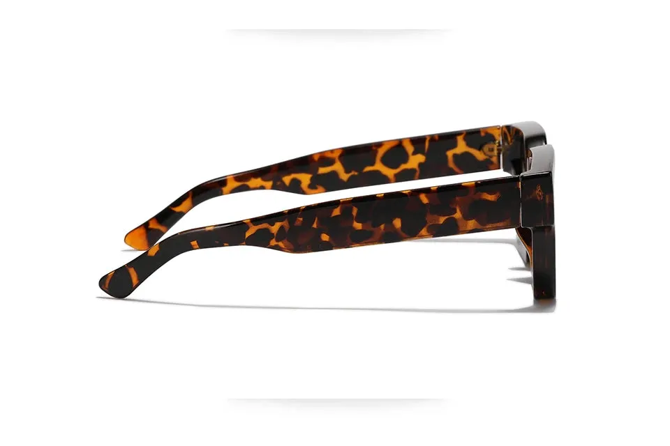 VAIGE Classic Rectangle Eyewear - Timeless Black & Elegant Tortoise UV400 Glasses