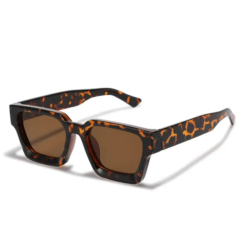 VAIGE Classic Rectangle Eyewear - Timeless Black & Elegant Tortoise UV400 Glasses