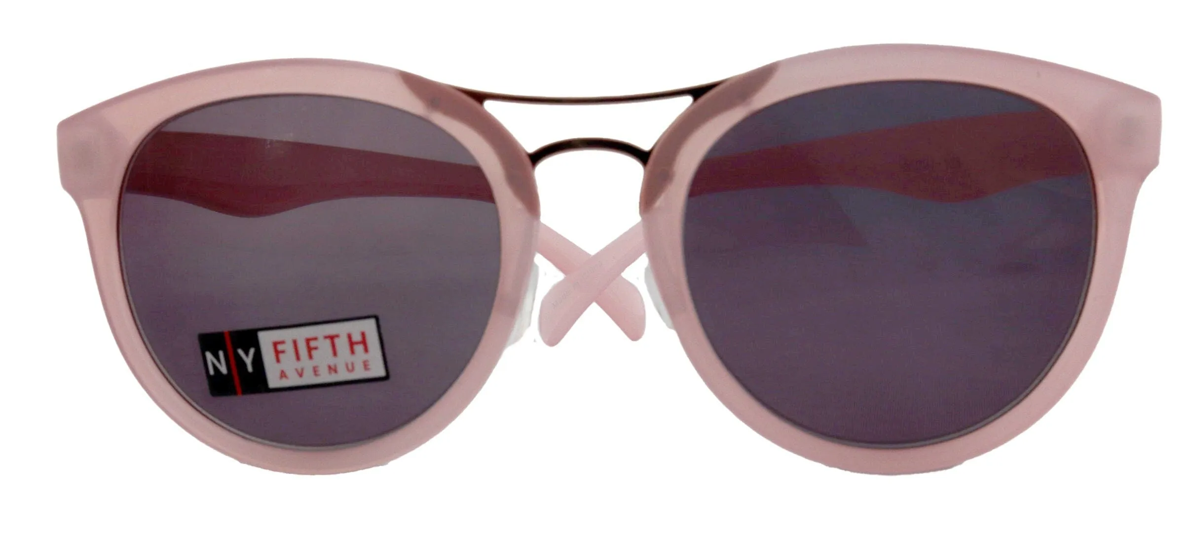 Valencia, High-End Line Bifocal (Clear On Top) Reading Sunglasses for Women OR Non-Bifocal Readers Sunglasses (Pink) NY Fifth Avenue