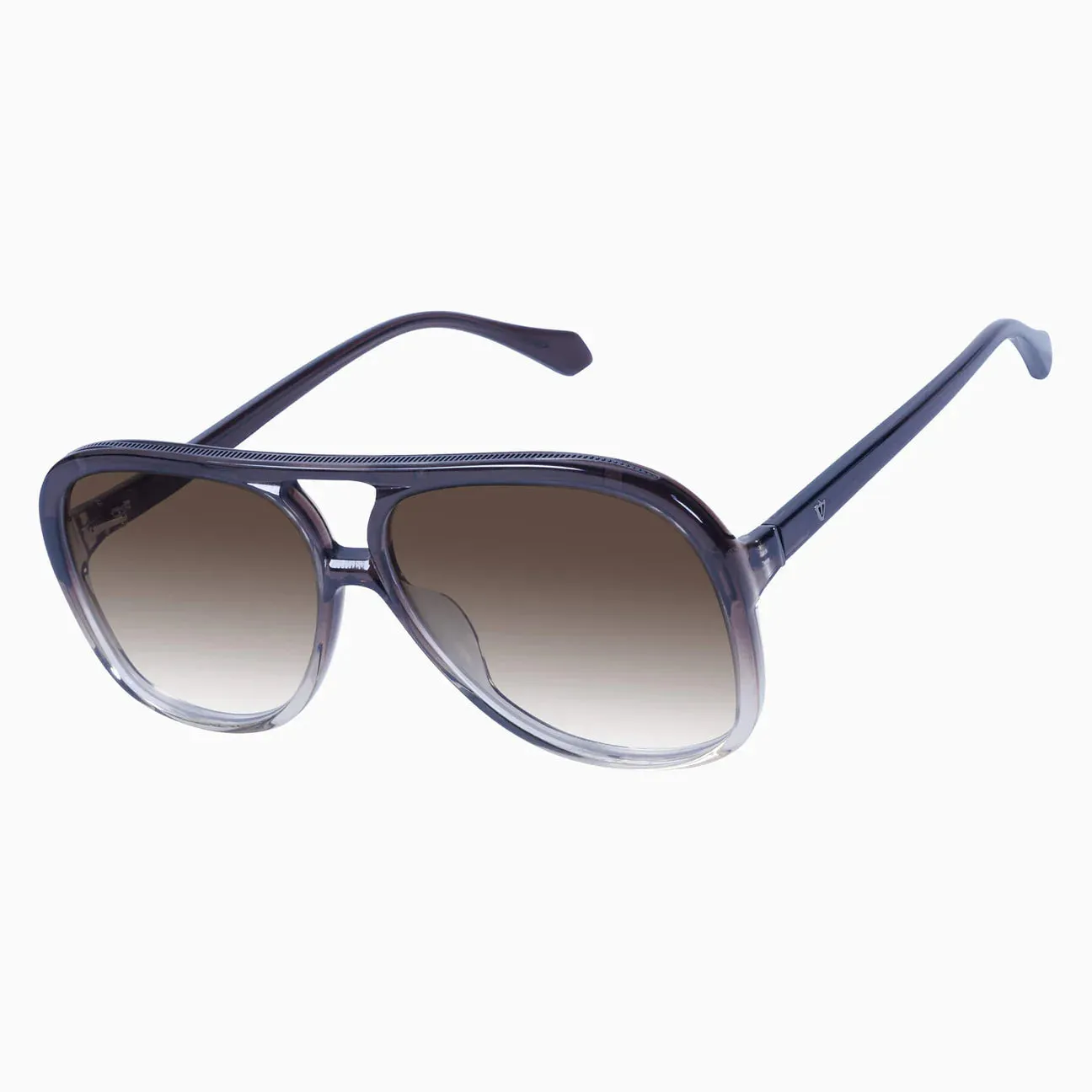 VALLEY - Bang - Smoky Quartz Fade w. Gun Metal Trim / Brown Gradient Lens