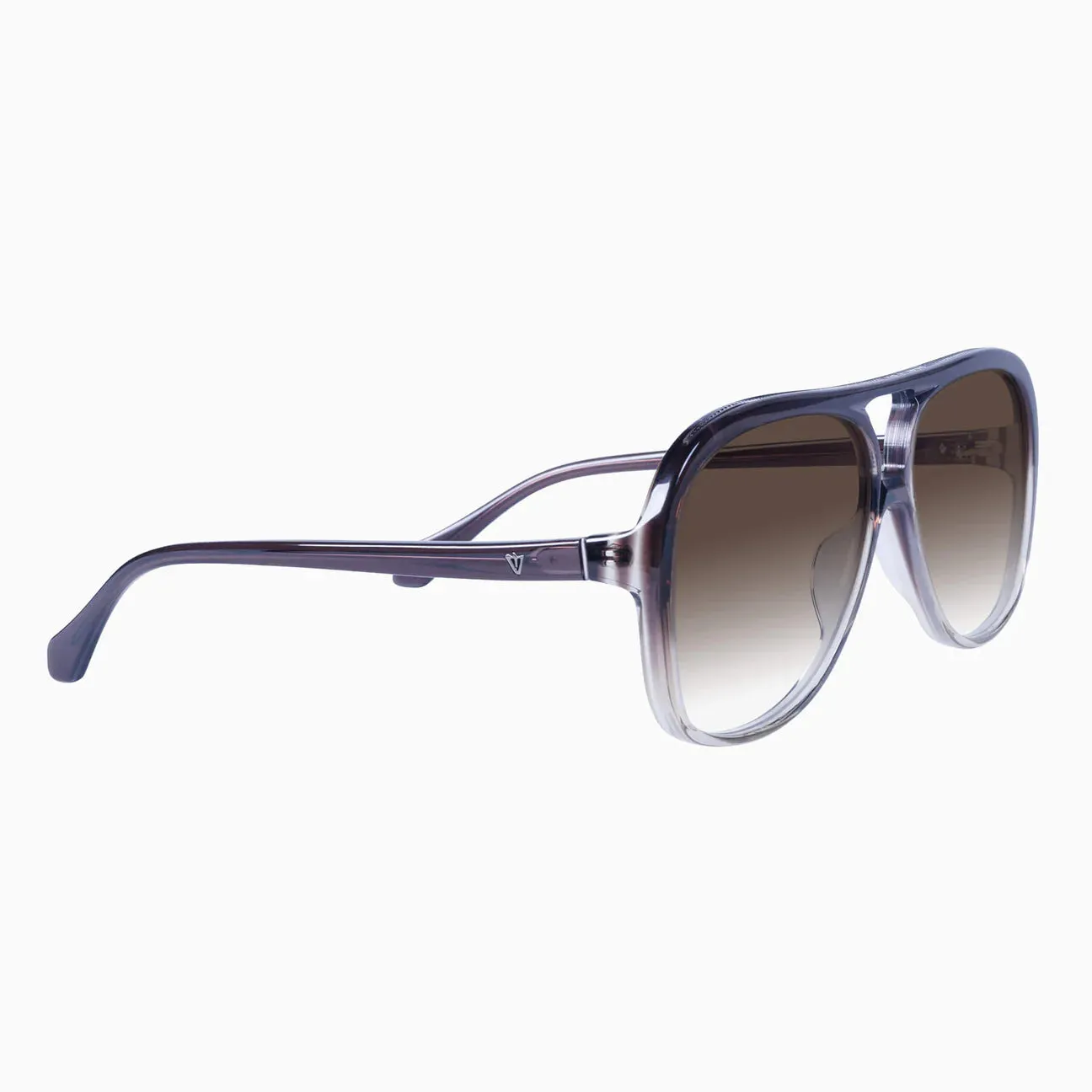 VALLEY - Bang - Smoky Quartz Fade w. Gun Metal Trim / Brown Gradient Lens