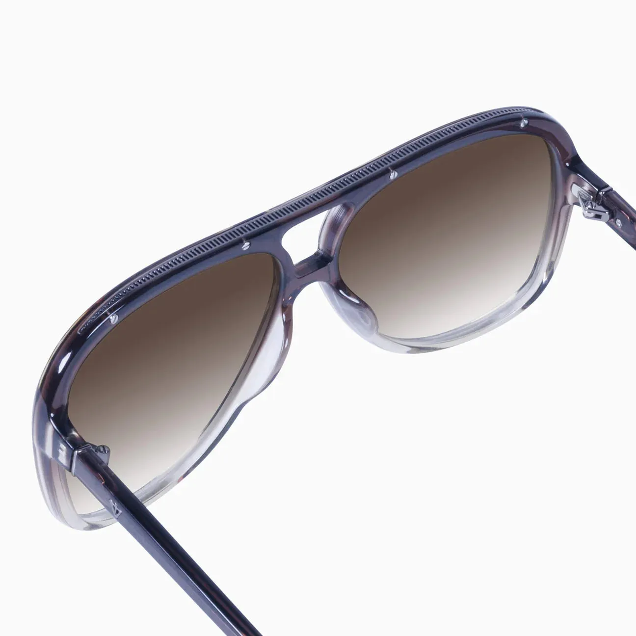 VALLEY - Bang - Smoky Quartz Fade w. Gun Metal Trim / Brown Gradient Lens