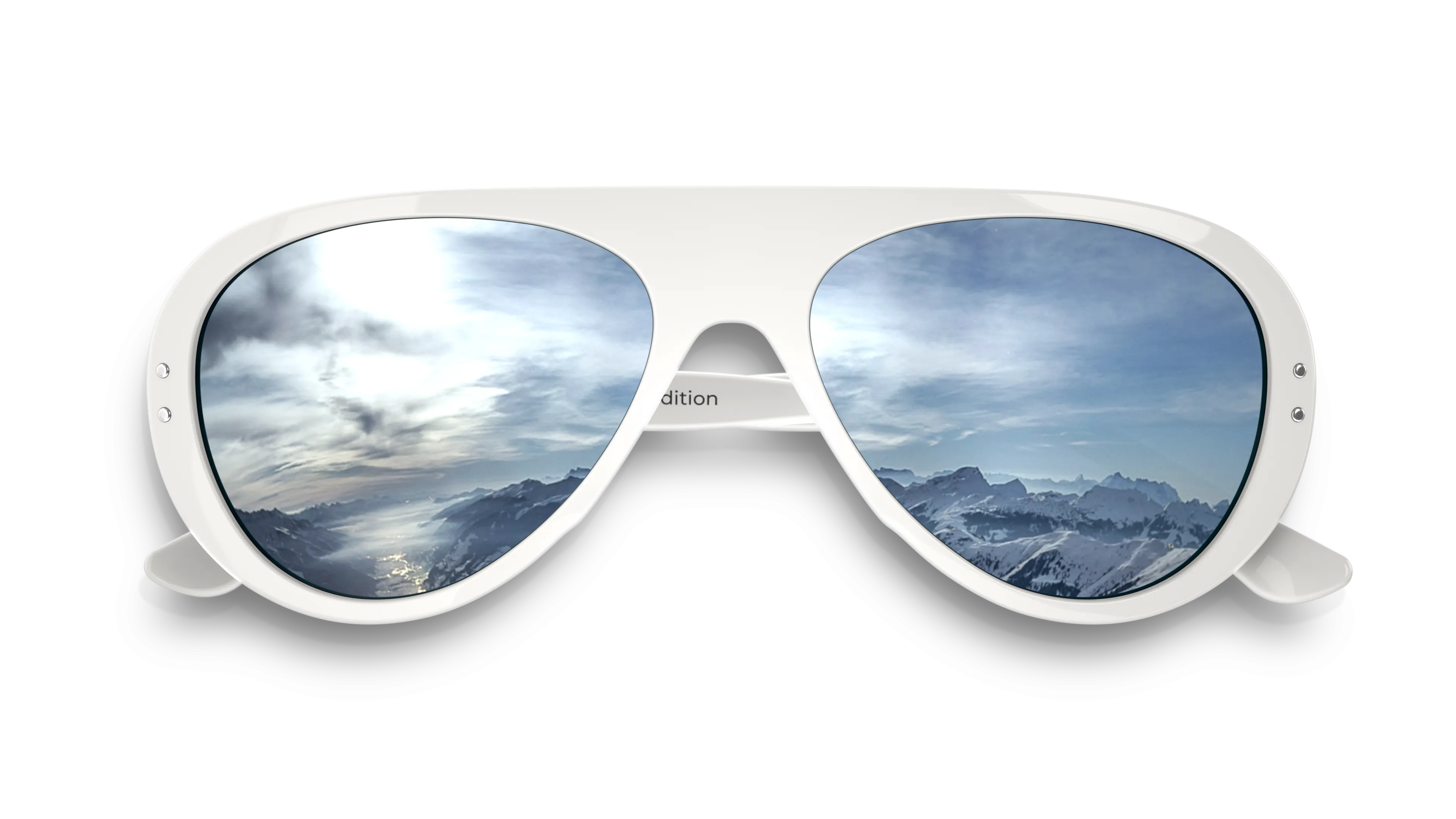 VALLON SKI AVIATORS - TRICOLOR-WHITE (WAYNE WONG EDITION)