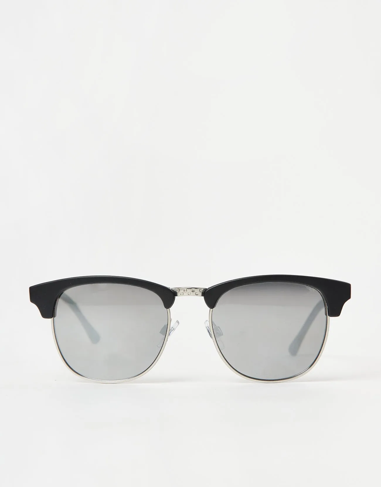 Vans Dunville Sunglasses - Matte Black/Silver Mirror