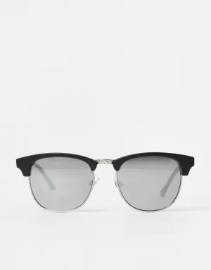 Vans Dunville Sunglasses - Matte Black/Silver Mirror