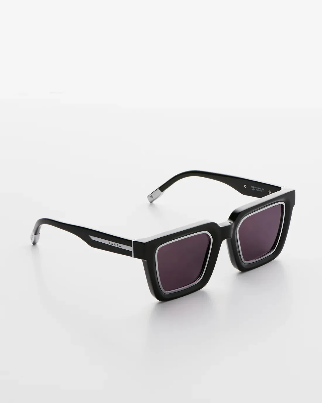 VANTA Gamma Sunglasses - Gloss Black & Gunmetal