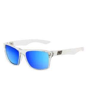 Vendetta Polarised Sunglasses in Cyan & Blue
