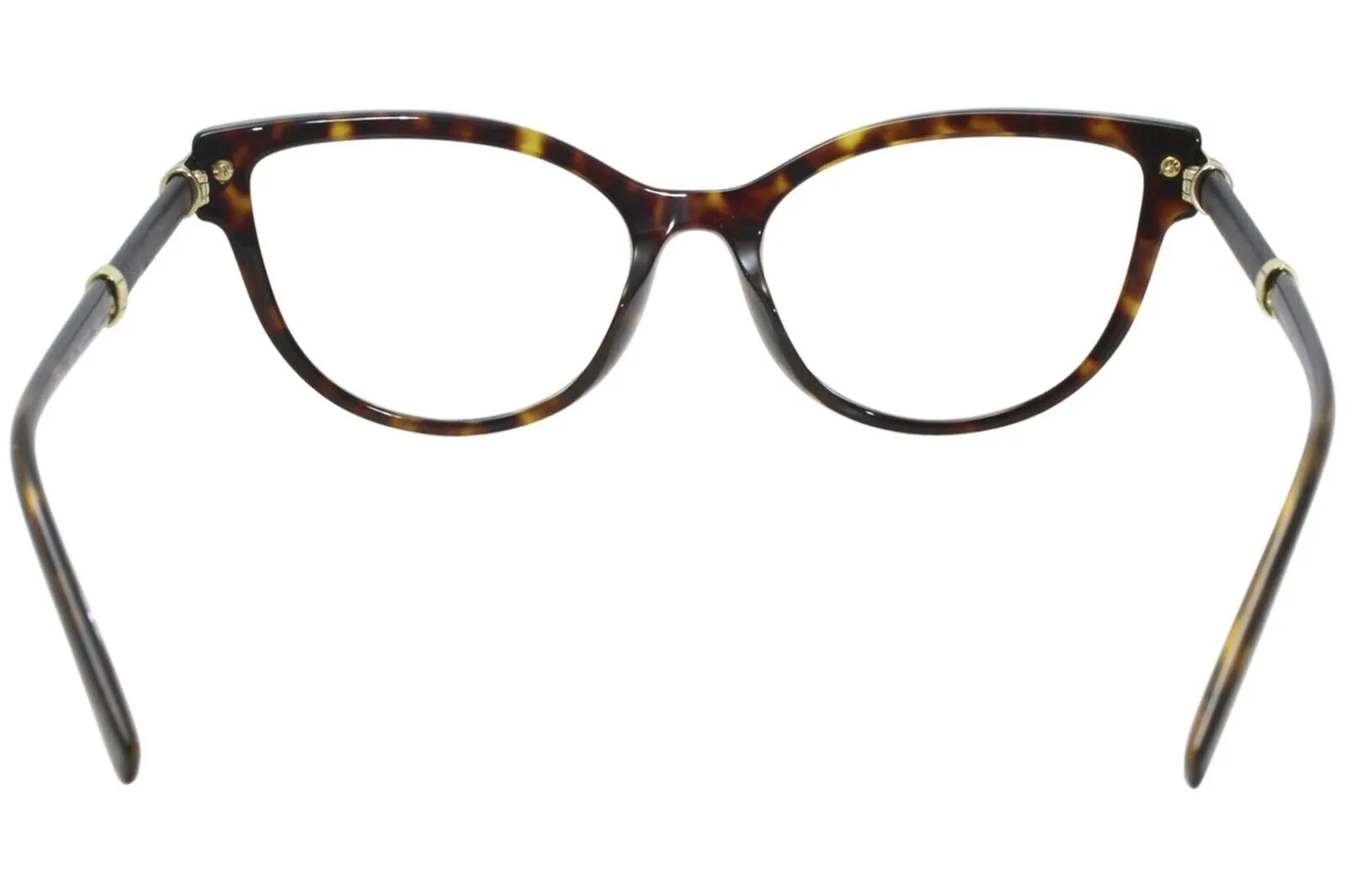 VERSACE V-Rock Havana Gold Cat Eye EyeGlasses Frame Glasses VE 3270Q 108 54