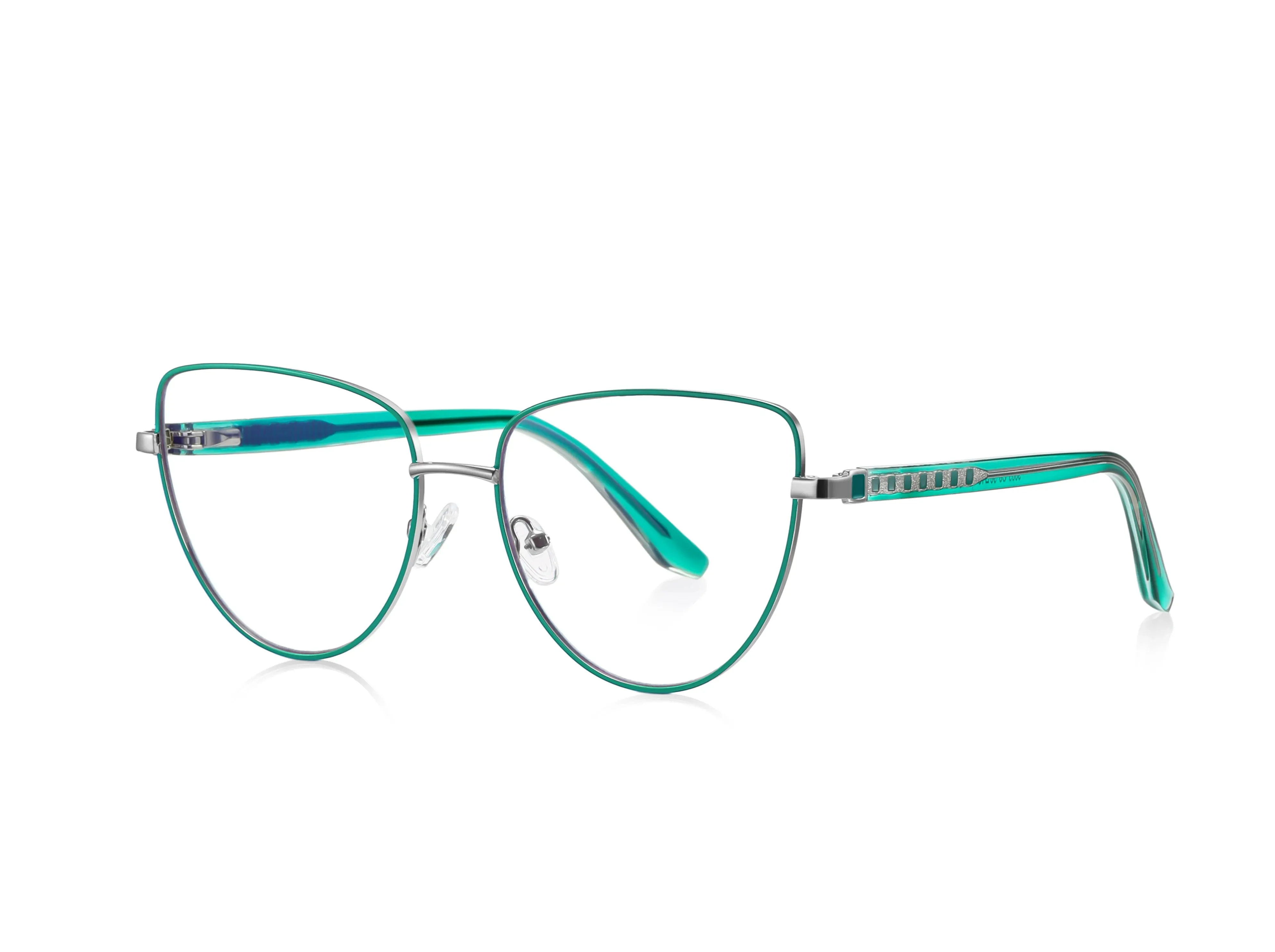 Vicky Unisex Full Rim Alloy Cat Eye Reading Glasses 3065
