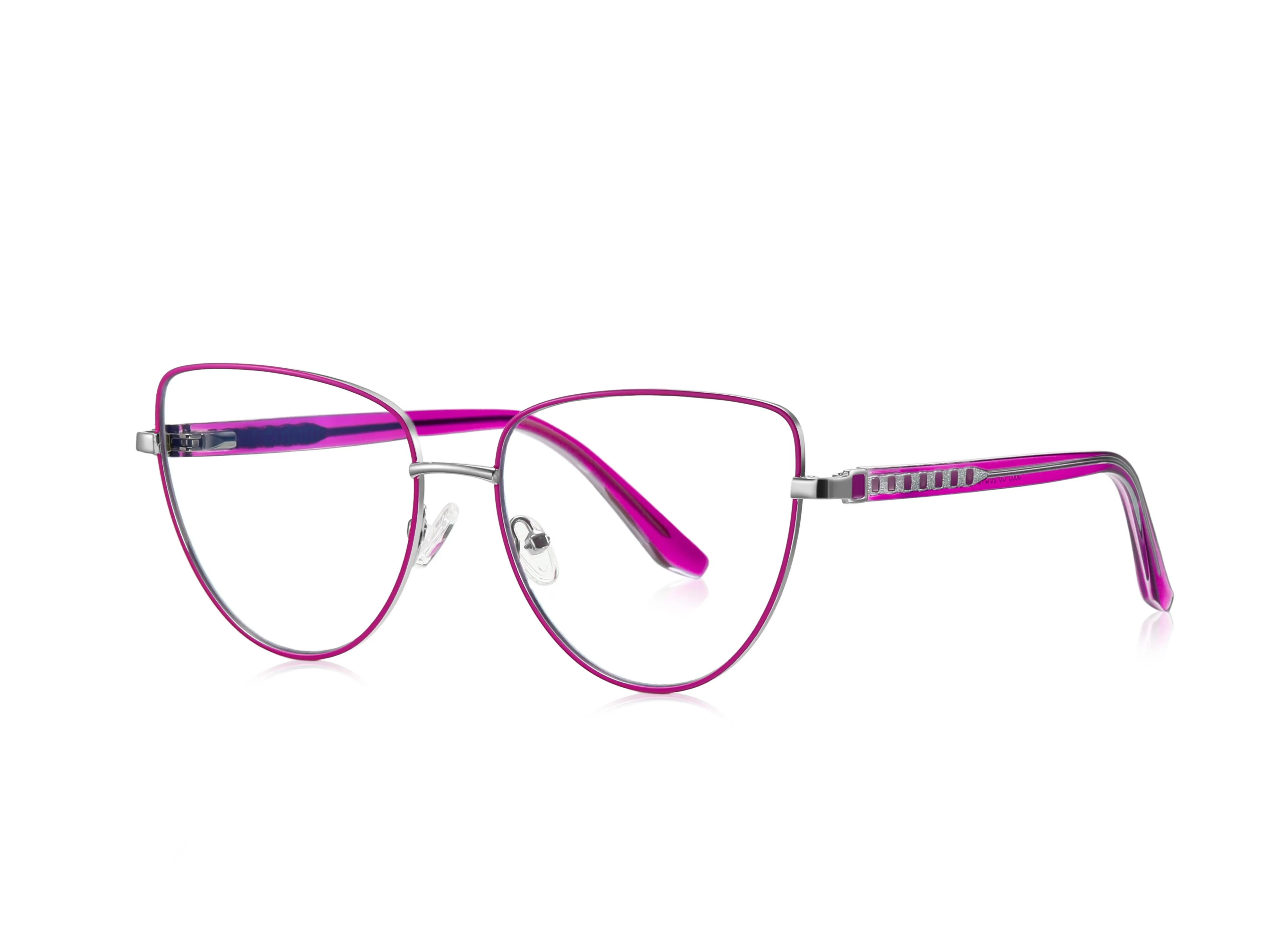 Vicky Unisex Full Rim Alloy Cat Eye Reading Glasses 3065