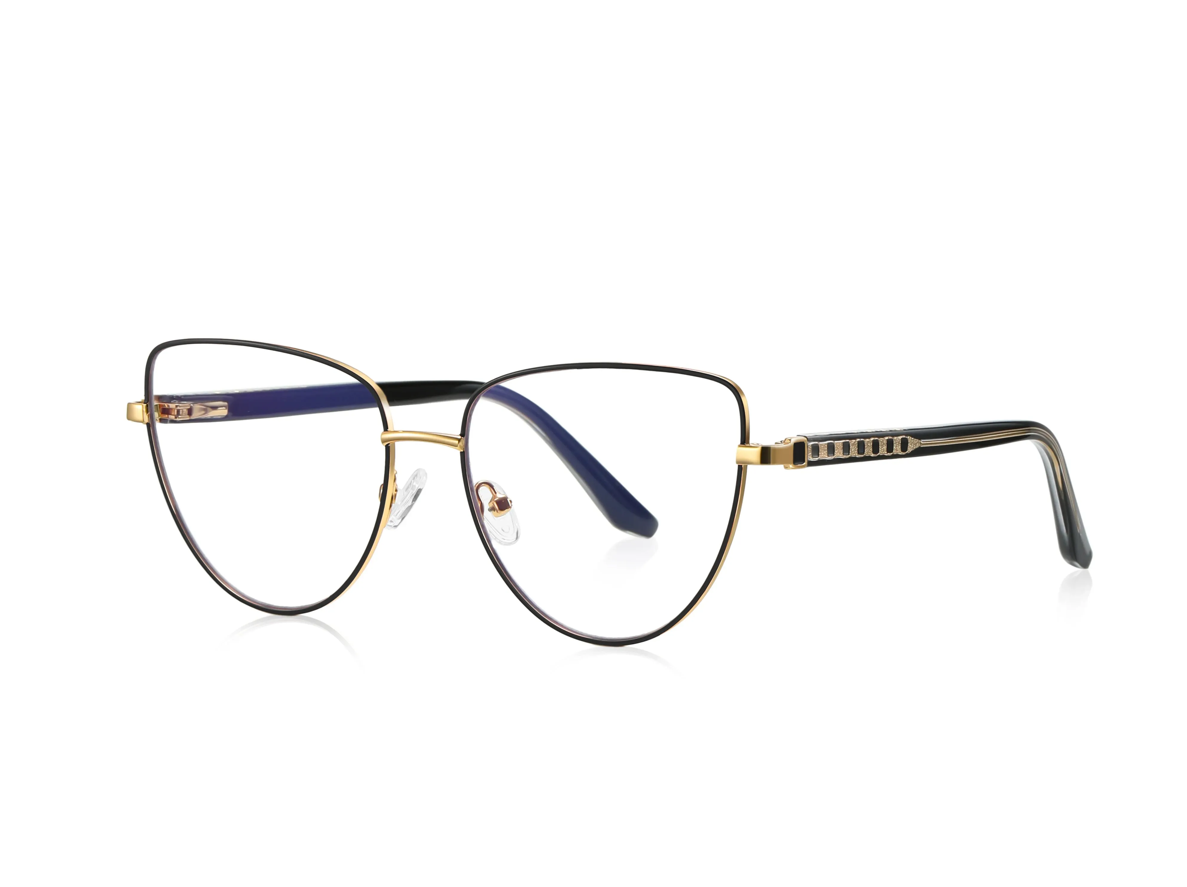 Vicky Unisex Full Rim Alloy Cat Eye Reading Glasses 3065