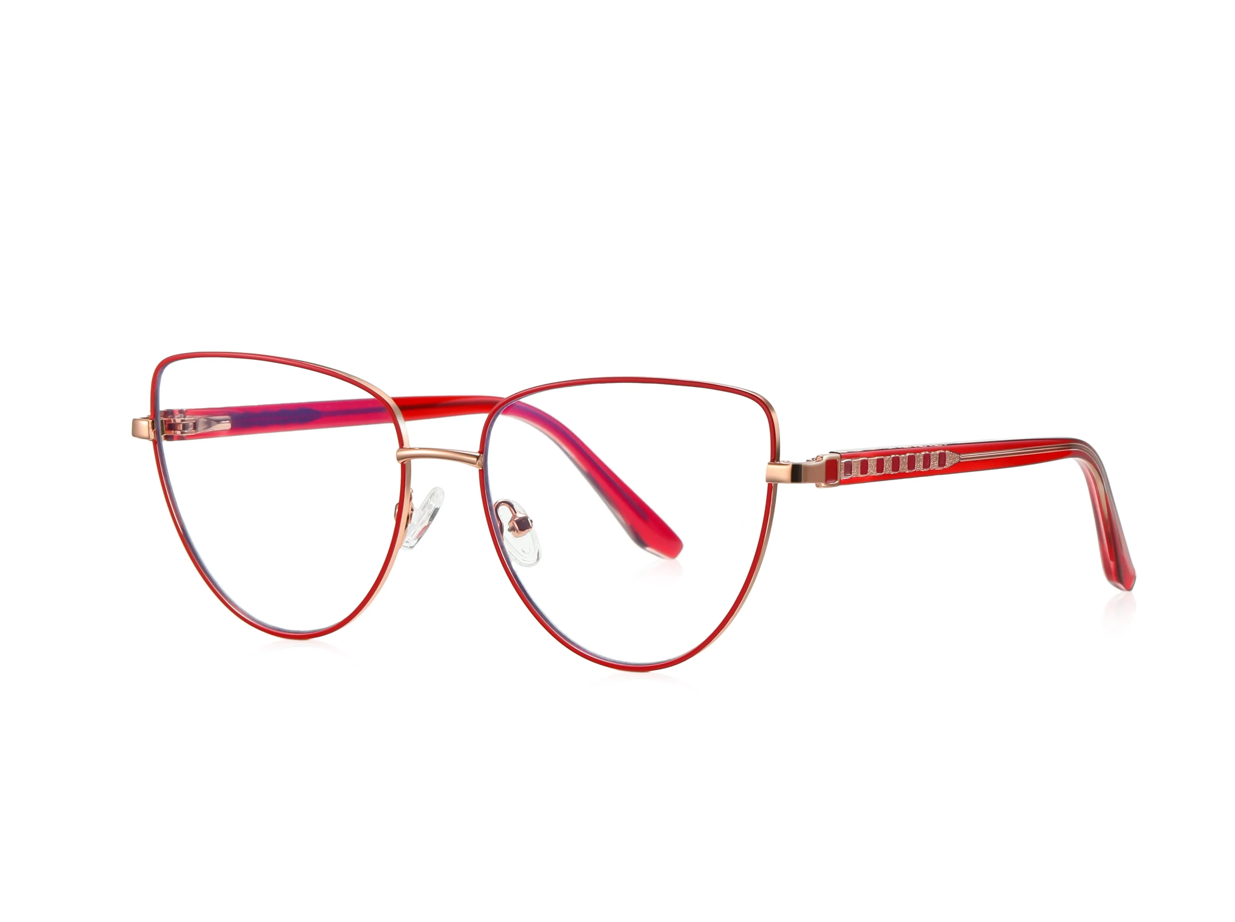 Vicky Unisex Full Rim Alloy Cat Eye Reading Glasses 3065