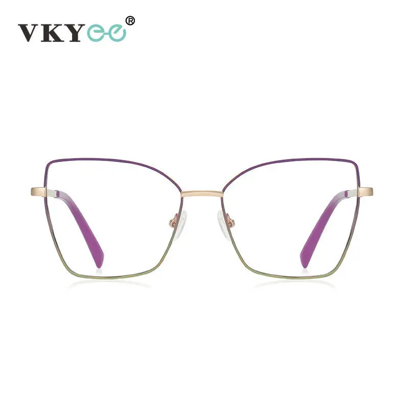 Vicky Unisex Full Rim Butterfly Tr 90 Titanium Reading Glasses 3086
