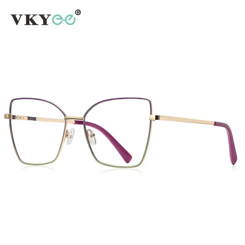 Vicky Unisex Full Rim Butterfly Tr 90 Titanium Reading Glasses 3086