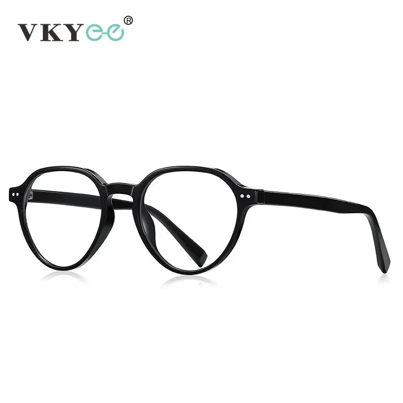 Vicky Unisex Full Rim Round Tr 90 Alloy Reading Glasses 2094
