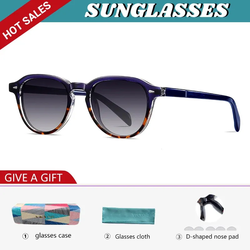 Vicky Unisex Full Rim Square Acetate Myopic Reading Glasses 31101