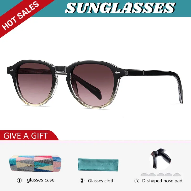 Vicky Unisex Full Rim Square Acetate Myopic Reading Glasses 31101