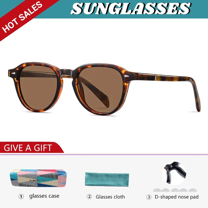 Vicky Unisex Full Rim Square Acetate Myopic Reading Glasses 31101