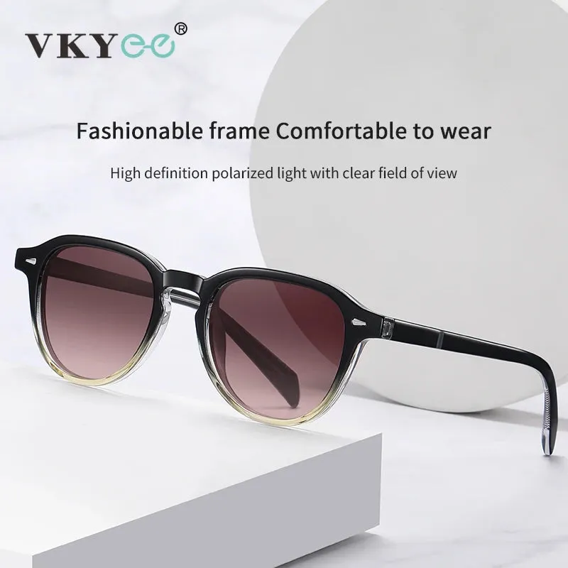 Vicky Unisex Full Rim Square Acetate Myopic Reading Glasses 31101