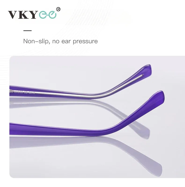 Vicky Women's Full Rim Cat Eye Tr 90 Alloy Reading Glasses 2179