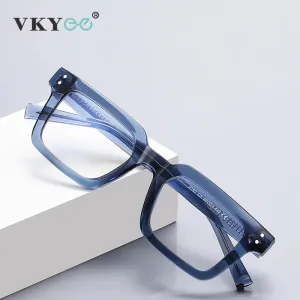 Vicky Women's Full Rim Small Square Tr 90 Alloy Reading Glasses 2192