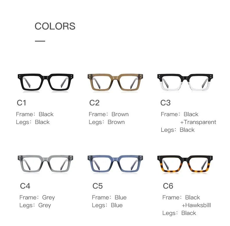 Vicky Women's Full Rim Small Square Tr 90 Alloy Reading Glasses 2192