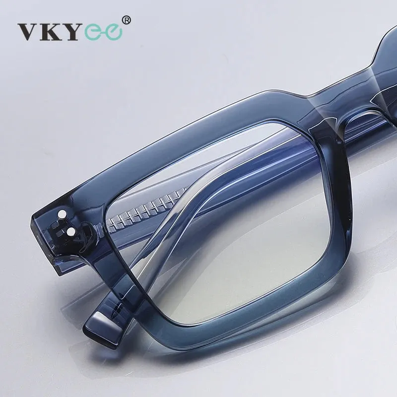 Vicky Women's Full Rim Small Square Tr 90 Alloy Reading Glasses 2192