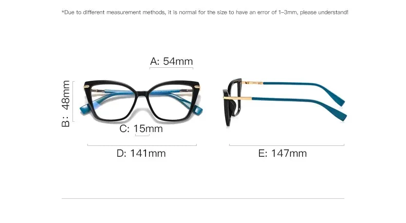 Vicky Women's Full Rim Square Tr 90 Stainless Steel Reading Glasses 2112