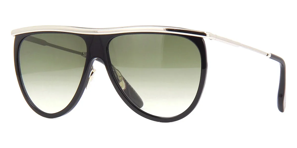 Victoria Beckham Half Moon High Brow VB155S 001 - As Seen On Robyn Dixon