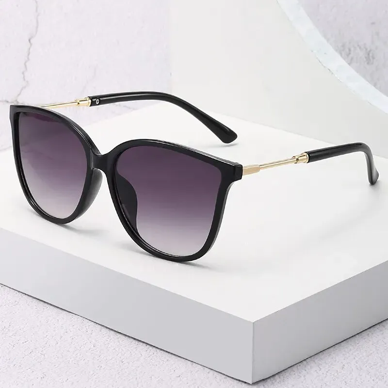 Vintage Cat Eye Sunglasses Female Retro Mirror Shades