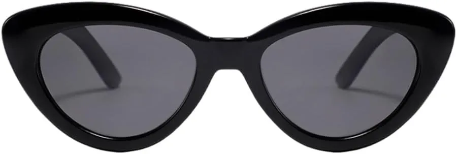 Vintage Cat Eye Sunglasses Women Eyeglasses UV400 Wooden Temples Bamboo Sun Glasses for Men
