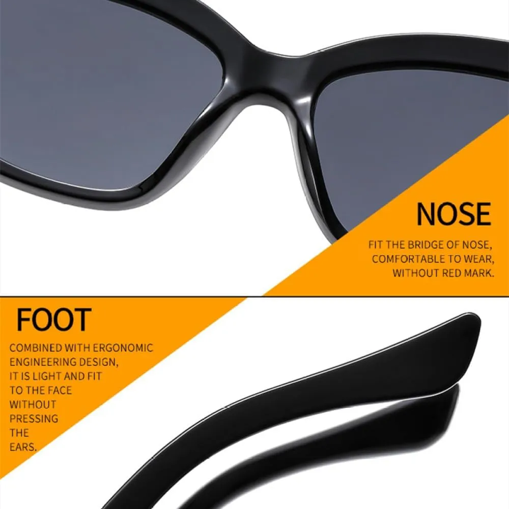 Vintage Cat Eye Sunglasses Women Frame MEN Sun Glasses Female Retro Shades Fashion