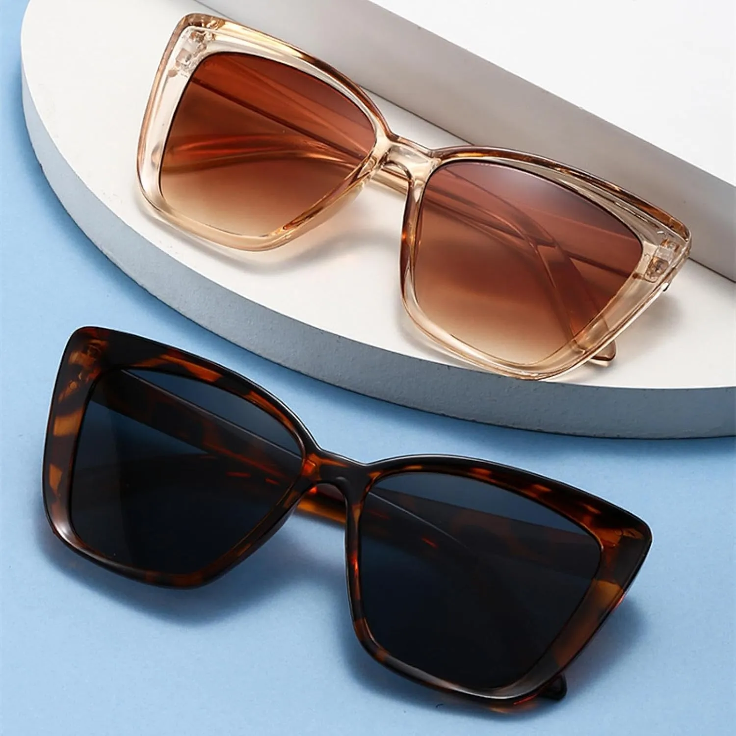 Vintage Cat Eye Sunglasses Women Small Frame Sun Glasses Female Retro Shades Fashion