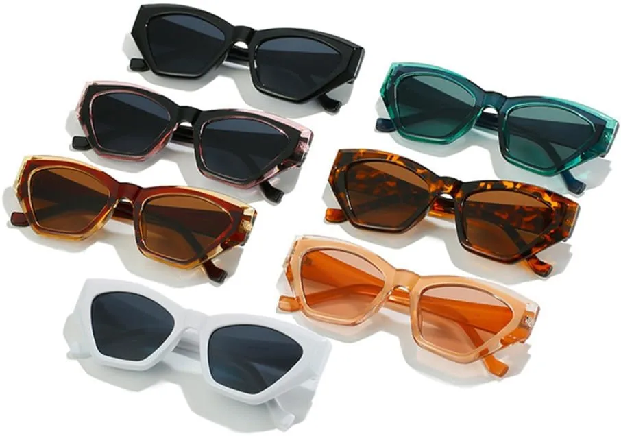 Vintage Cat eye Sunglasses Women Sun Glasses Female Retro Shades Eyewear UV400