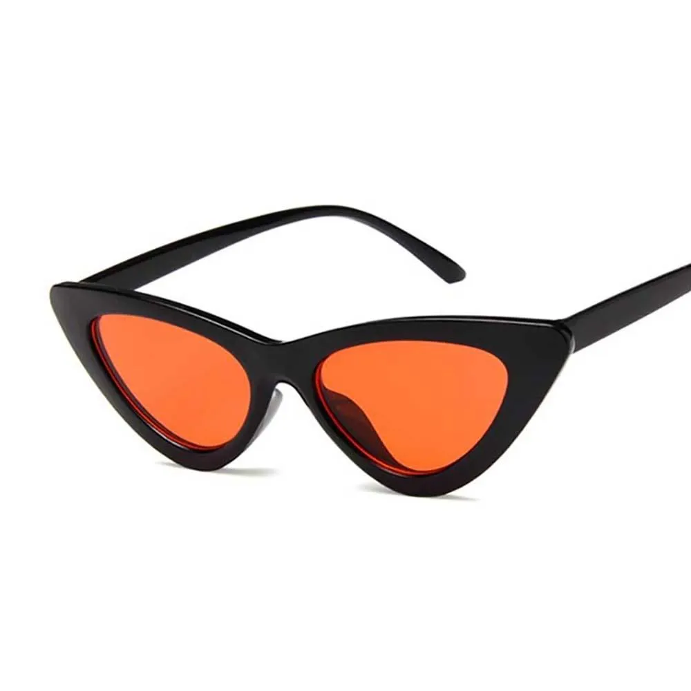 Vintage Cat Eye Unique Triangle Sunglasses