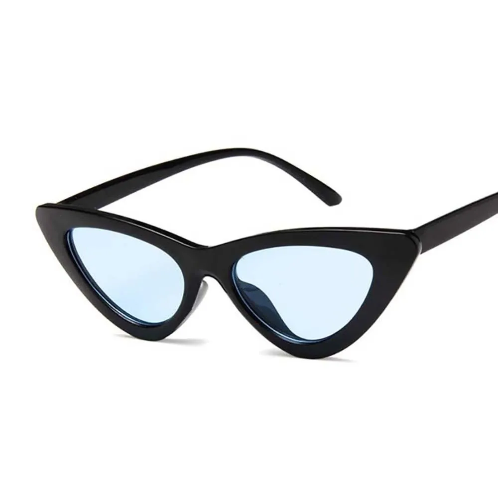 Vintage Cat Eye Unique Triangle Sunglasses