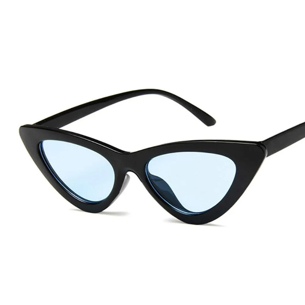 Vintage Cat Eye Unique Triangle Sunglasses