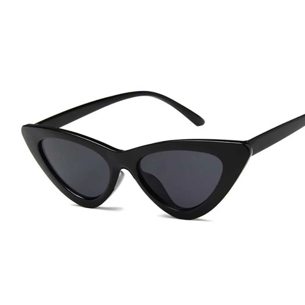 Vintage Cat Eye Unique Triangle Sunglasses