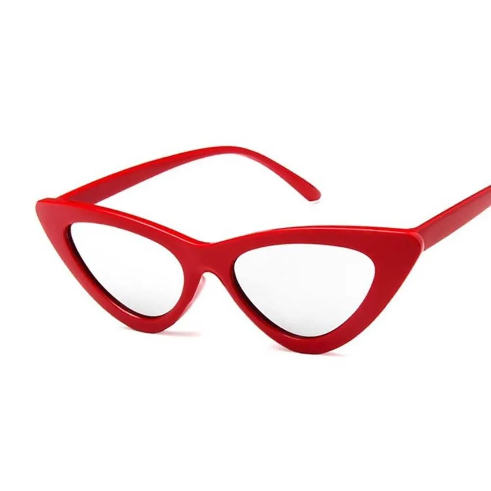 Vintage Cat Eye Unique Triangle Sunglasses