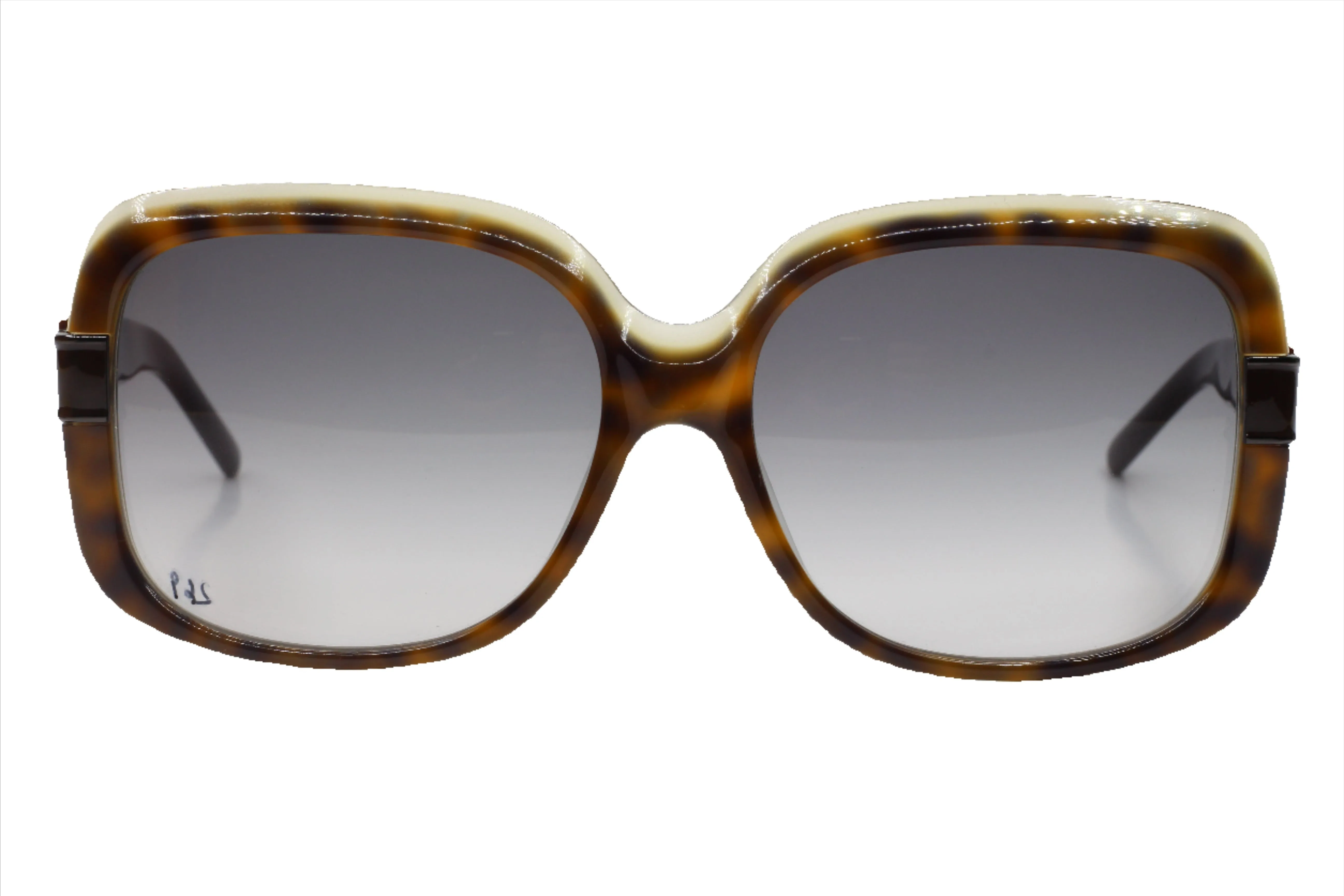 Vintage Givenchy SGV691 0U81 Havana Brown/Grey Gradient Lenses 58MM Sunglasses